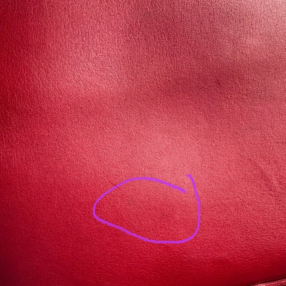 Coach Red Leather Crossbody Bag - Picture 15 of 16